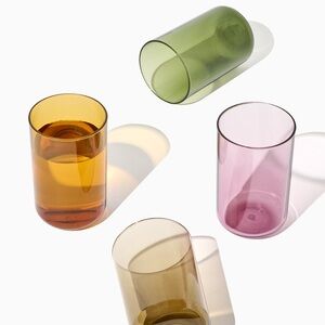 Colorful Tumblers. Cocktails anyone?